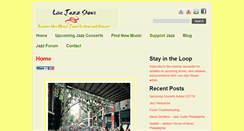 Desktop Screenshot of live-jazz-shows.com